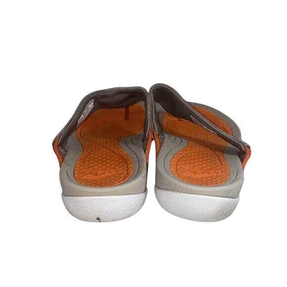 Dansko Orange Leather Thong Sandals Size 40 / 10 - Picture 7 of 11